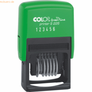 Colop Ziffernstempel Printer S 226 4mm selbstfärbend