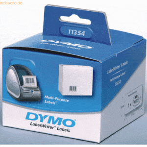 Dymo LabelWriter Mehrzwecketiketten 57x32mm weiß VE=1000 Etiketten