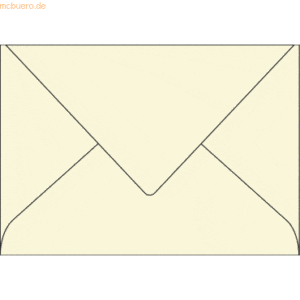 Clairefontaine Briefumschlag C5 120g/qm elfenbein VE=20 Stück