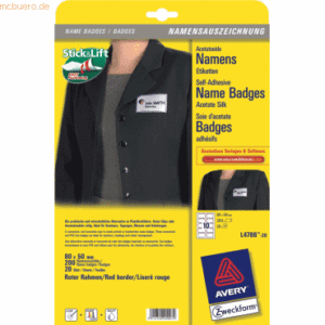 Avery Zweckform Etiketten Inkjet/Laser/Kopier 80