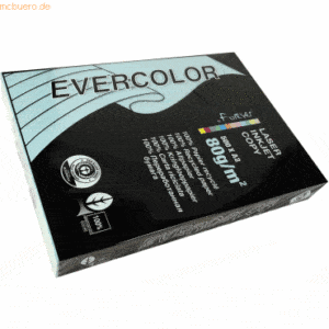 5 x Clairefontaine Kopierpapier Forever Evercolor DIN A3 hellblau 80 g