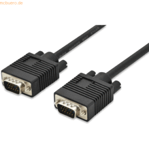 Assmann ASSMANN VGA Monitor Kabel HD15 1.8m 3Coax/7C 2xFerrit sw.