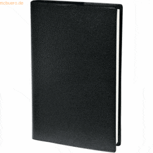 Quo Vadis Buchkalender Minister Prestige 16x24cm Impala schwarz 2023