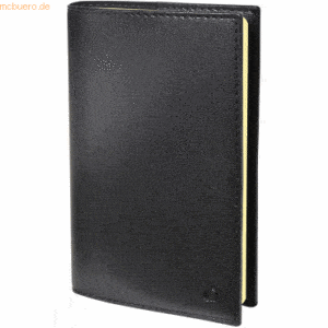 Quo Vadis Buchkalender Minister Prestige 16x24cm Soho ebenholzschwarz