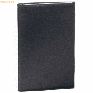 Quo Vadis Buchkalender Pre Prestige 21x27cm Montebello schwarz 2023