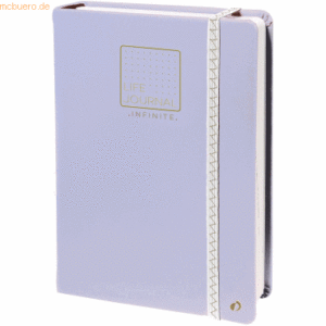 Quo Vadis Life Journal Infinite 15x21cm dot-Lineatur Pflaume