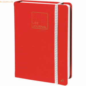 Quo Vadis Life Journal 21 Dot Korallenrot