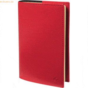 Quo Vadis Buchkalender Pre Prestige 21x27cm Soho rot 2023