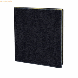 Quo Vadis Buchkalender Executif Prestige 16x16cm Sahara schwarz 2023