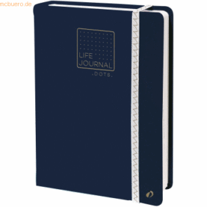 Quo Vadis Life Journal 21 Dot ozeanblau