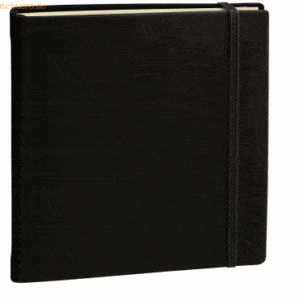 Quo Vadis Buchkalender Executif Prestige 16x16cm Silk schwarz 2023