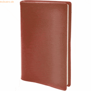 Quo Vadis Buchkalender Minister Prestige 16x24cm Luna Leder terracotta