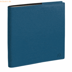 Quo Vadis Buchkalender Executif 16x16cm Soho stahlblau 2023