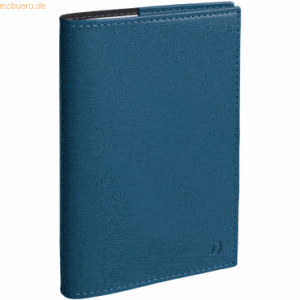 Quo Vadis Buchkalender Pre Prestige 21x27cm Soho stahlblau 2023