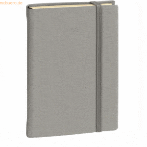 Quo Vadis Buchkalender Minister Prestige 16x24cm Silk grau 2023