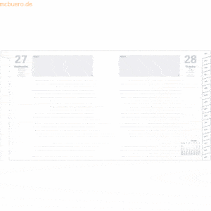 Quo Vadis Buchkalender Plan Day Ersatzeinlage 16x16cm 2023