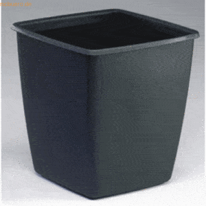 6 x Durable Papierkorb 18l schwarz