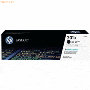 Hewlett Packard HP Toner 201X Schwarz (ca. 2.800 Seiten)