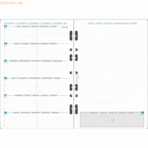 Quo Vadis Kalender-Einlage Exatime 21 14