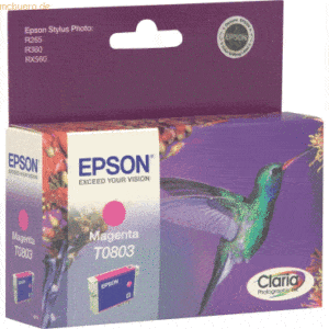 Epson Tintenpatrone Epson T0803 magenta