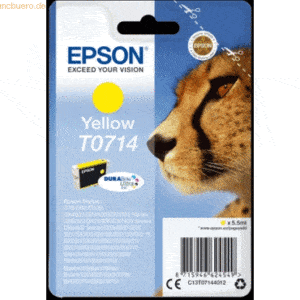 Epson Tintenpatrone Epson T0714 yellow