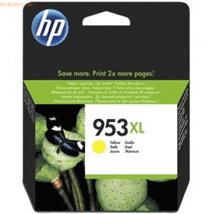Hewlett Packard HP Tintenpatrone Nr. 953 F6U14AE Gelb (ca. 630 Seiten)