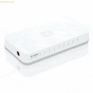 D-Link D-Link GO-SW-8E 8-Port Easy Desktop Switch