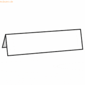 3L Beschriftungsbögen für Tischnamensschilder 11186 210x61mm Karton VE