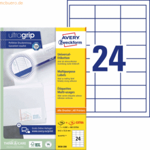 Avery Zweckform Universal-Etiketten ultragrip 64