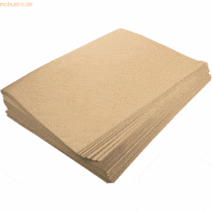 Werola Seidenpapier 20g/qm 50x70cm VE=520 Bogen havanna