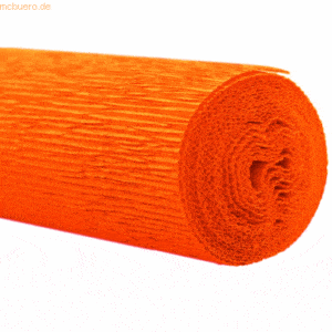 5 x Werola Gärtnerkrepp 50x250cm 128g/qm hellorange