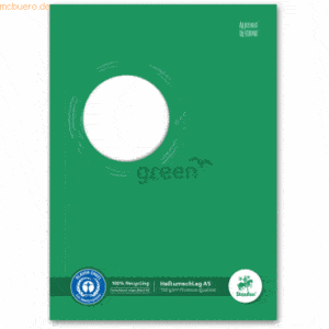 Staufen Heftumschlag Green Karton 150g/qm A5 grün