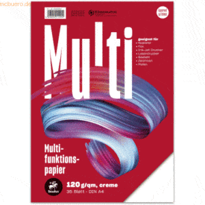 Staufen Multifunktionspapier A4 120g/qm VE=35 Blatt creme