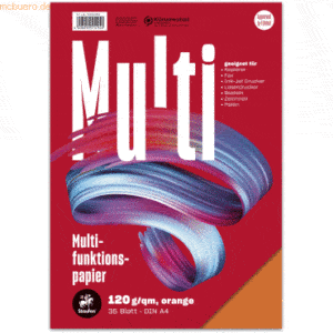 Staufen Multifunktionspapier A4 120g/qm VE=35 Blatt intensiv orange