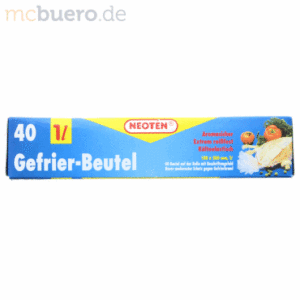 Neoten Gefrierbeutel 1l transparent VE=40 Stück