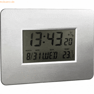Alco Funk LCD-Uhr Kunststoff 30x21x1