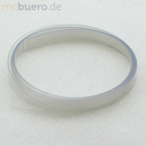 Franken Schutzstreifen C-Profile 1000mmx15mm Transparent 5 Stück