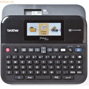 Brother Brother P-touch D600VP Desktop Beschriftungsgerät mit Koffer