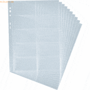 Durable Visitenkartenringbuch Visifix Ersatzhüllen A4 VE=10 Stück