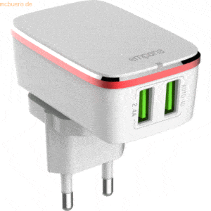 emporia emporiaRL-USB2 Reiselader mit 2 Anschlüssen