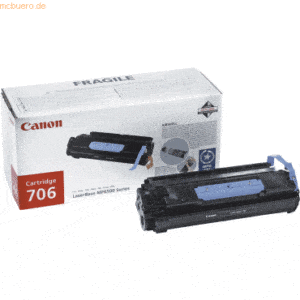 Canon Toner Canon 706 schwarz