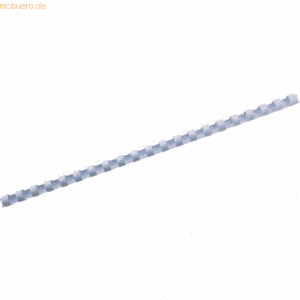 GBC Plastikbinderücken 10mm 21 Ringe weiß VE=100 Stück