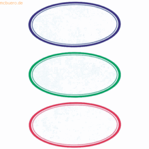 10 x Avery Zweckform Einmachetiketten oval VE=9 Stück