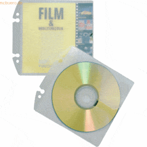 Durable CD-Hüllen Easy farblos VE=10 Stück
