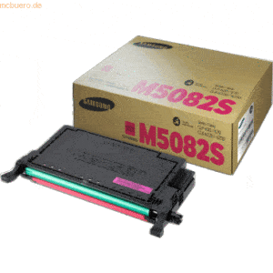 Hewlett Packard HP Samsung Toner CLT-M5082S magenta (ca. 2.000 Seiten)