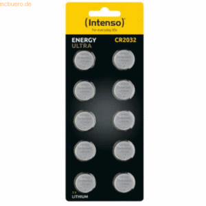 Intenso International Intenso Lithium Knopfzellen Energy Ultra CR 2032