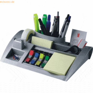 3M Organiser Post-it C50 bestückt silber