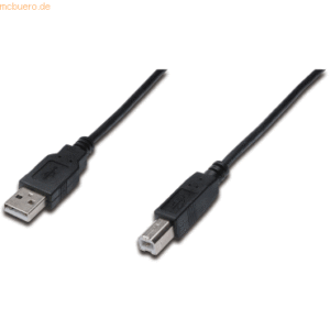 Assmann ASSMANN USB 2.0 Kabel Typ A-B 1.0m schwarz