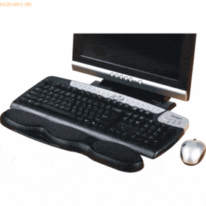 Kensington Handgelenkauflage Gel für Tastatur 480x90x37mm schwarz