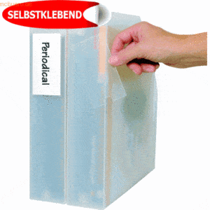 3L Beschriftungsfenster 19x75mm selbstklebend VE=16 Stück